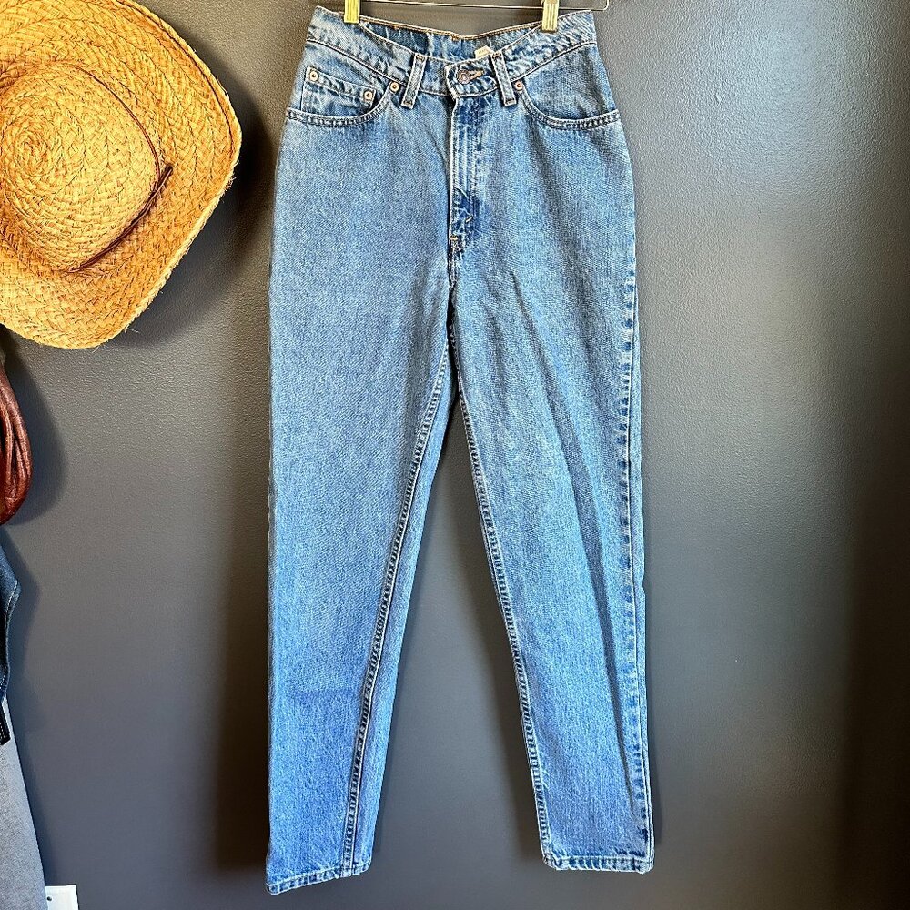 Vintage Levi's 512 Medium Wash High Rise Jeans